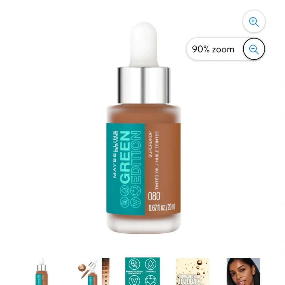 Maybelline Green foundation makeup in color 080